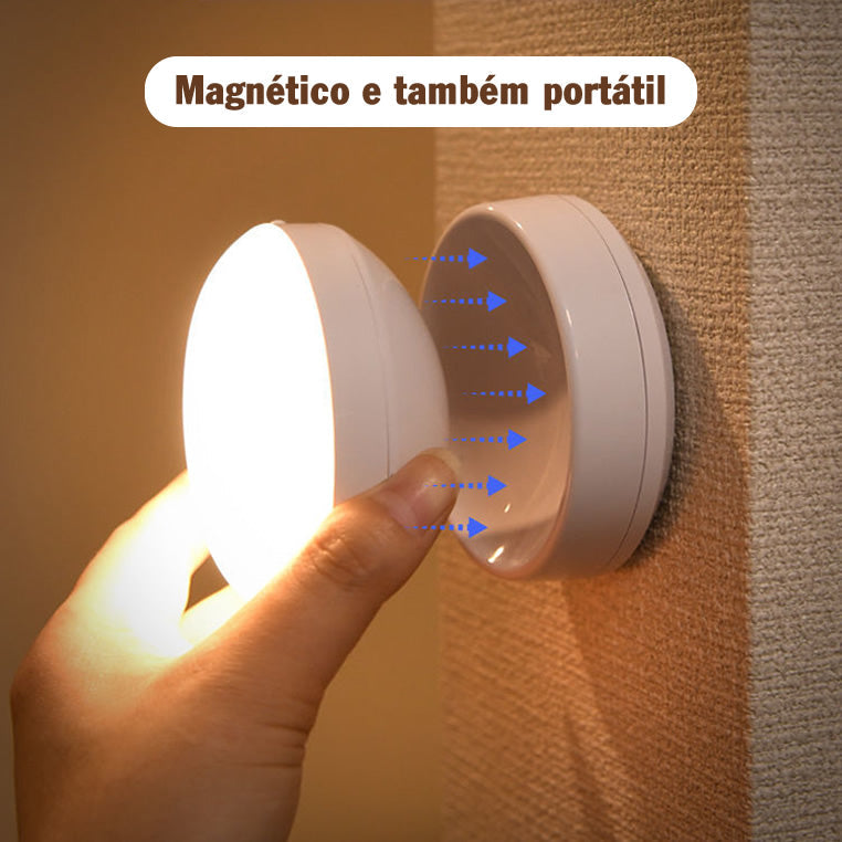 Luminária de Parede Externa com Sensor de Presença